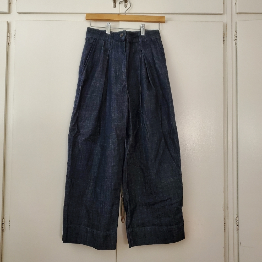 TOAST wide leg denim jeans